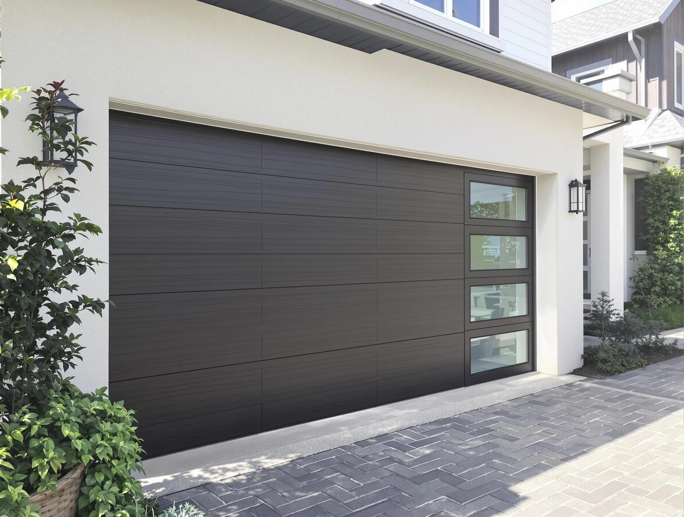 Custom garage door installation by Fair Lawn Garage Door Repair in Fair Lawn