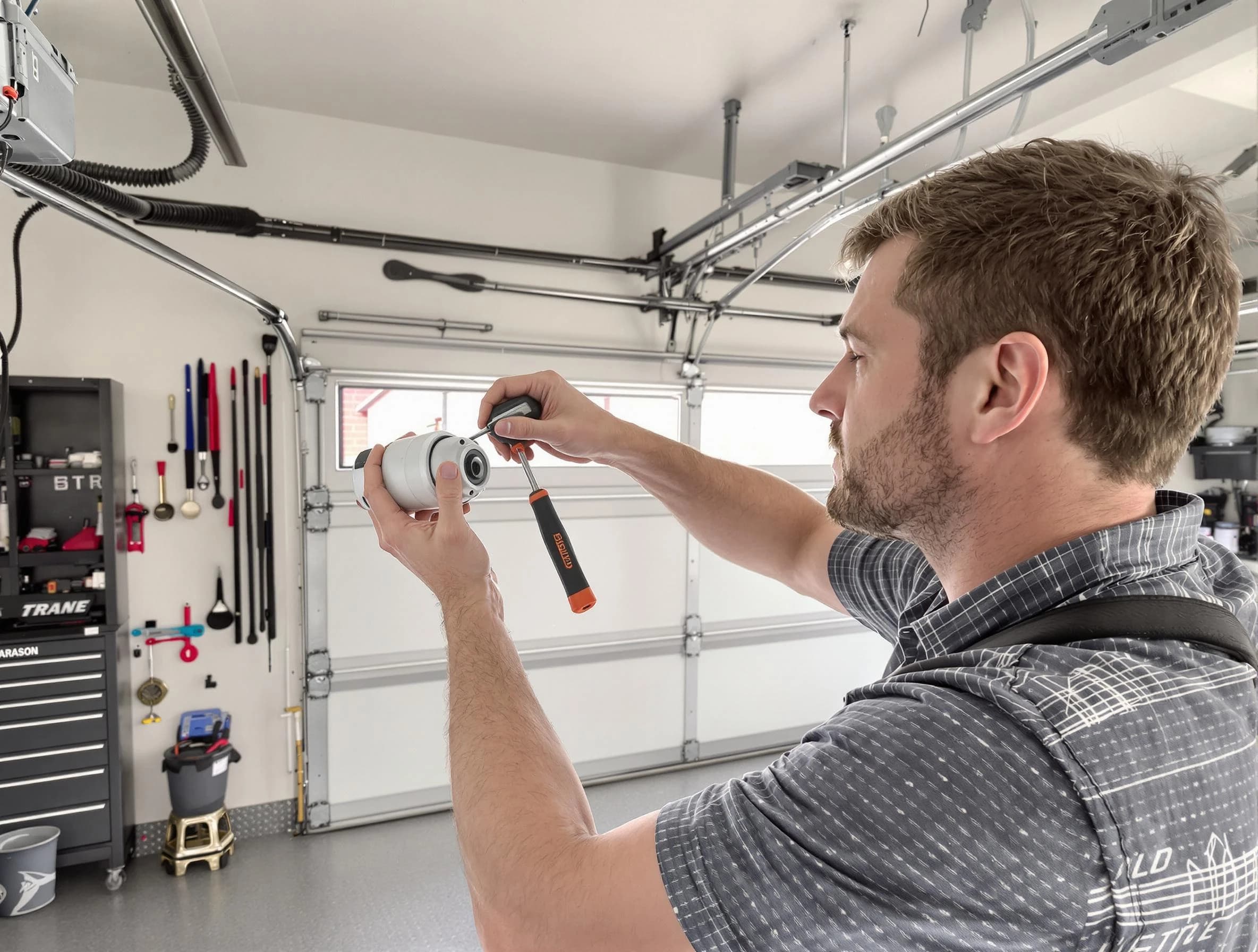 Garage door opener repair service by Fair Lawn Garage Door Repair in Fair Lawn