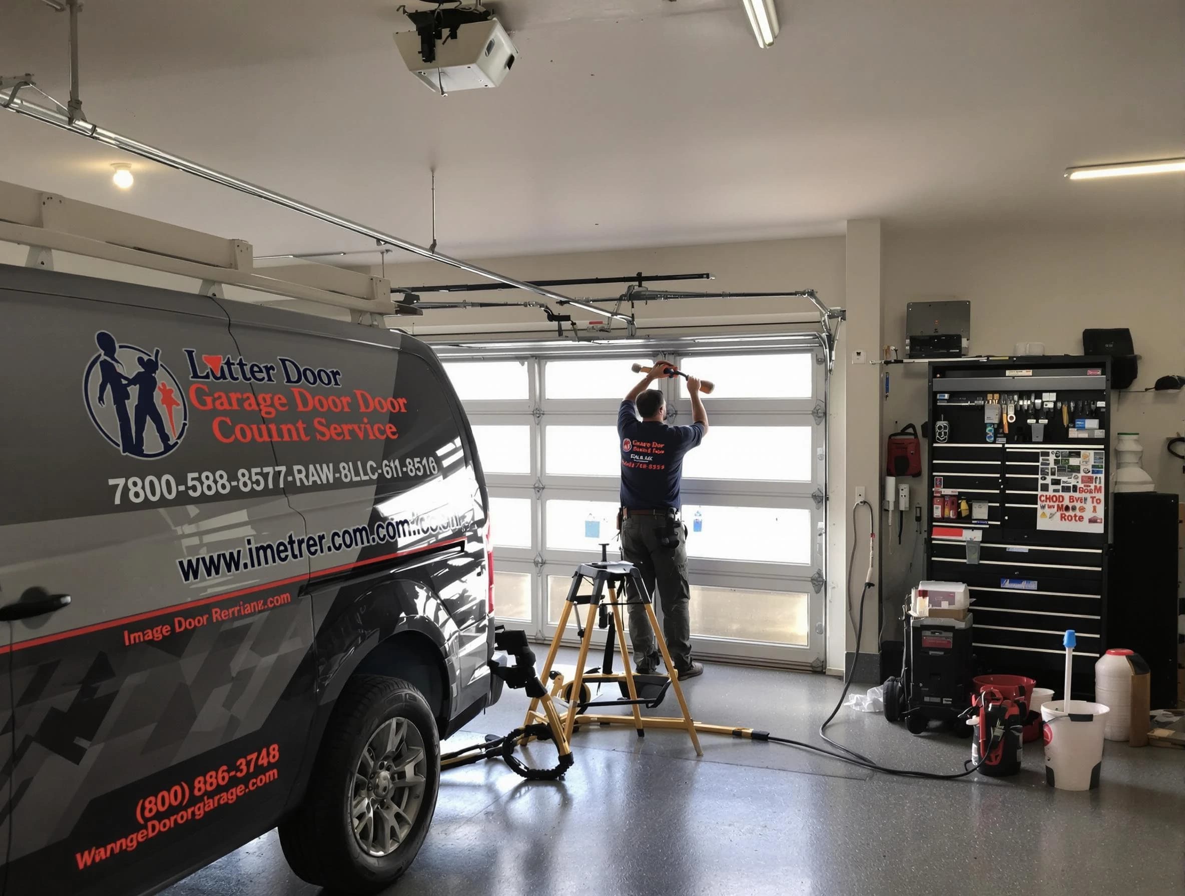 Fair Lawn Garage Door Repair rapid response team performing same-day repair in Fair Lawn