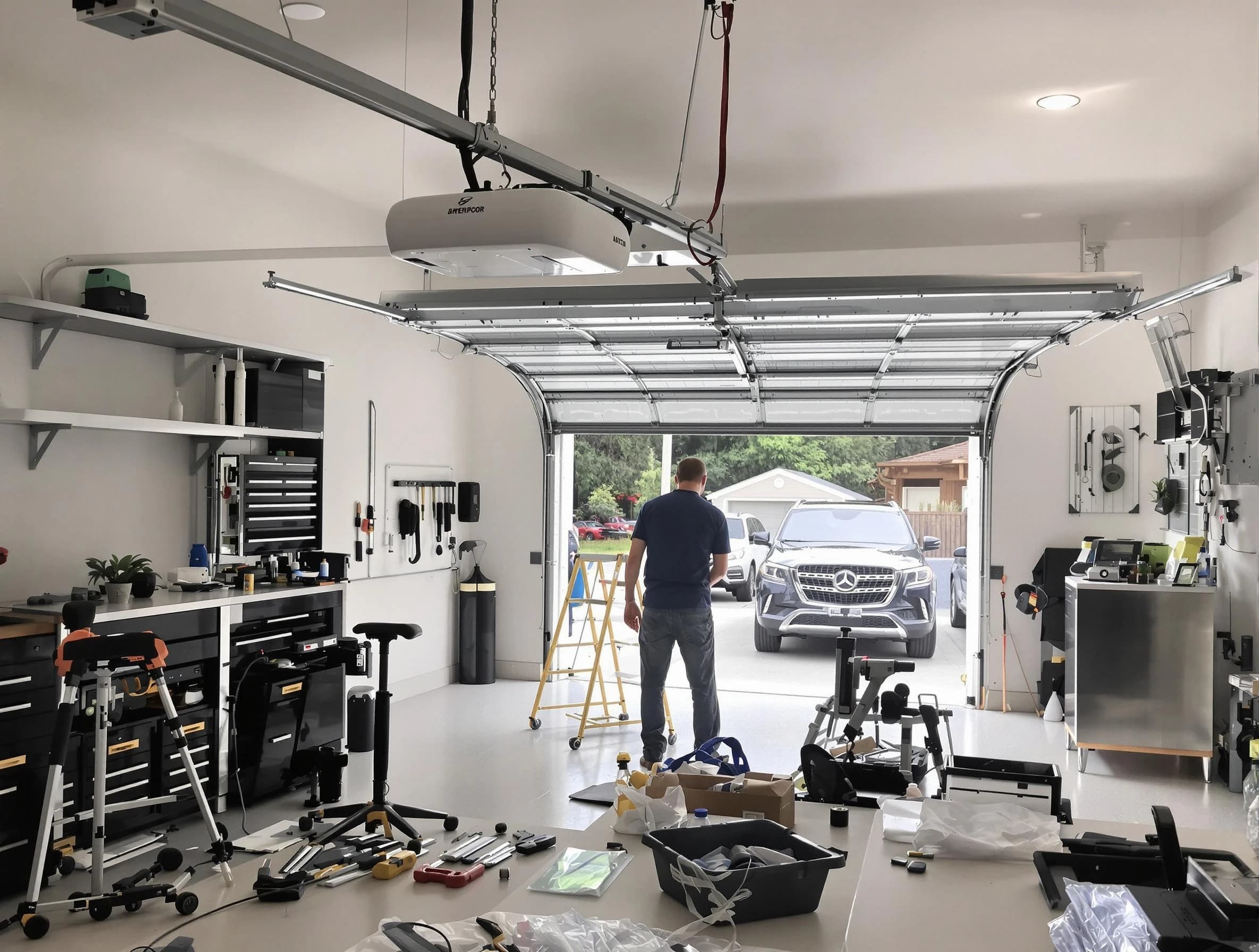 Garage door opener installation by Fair Lawn Garage Door Repair in Fair Lawn
