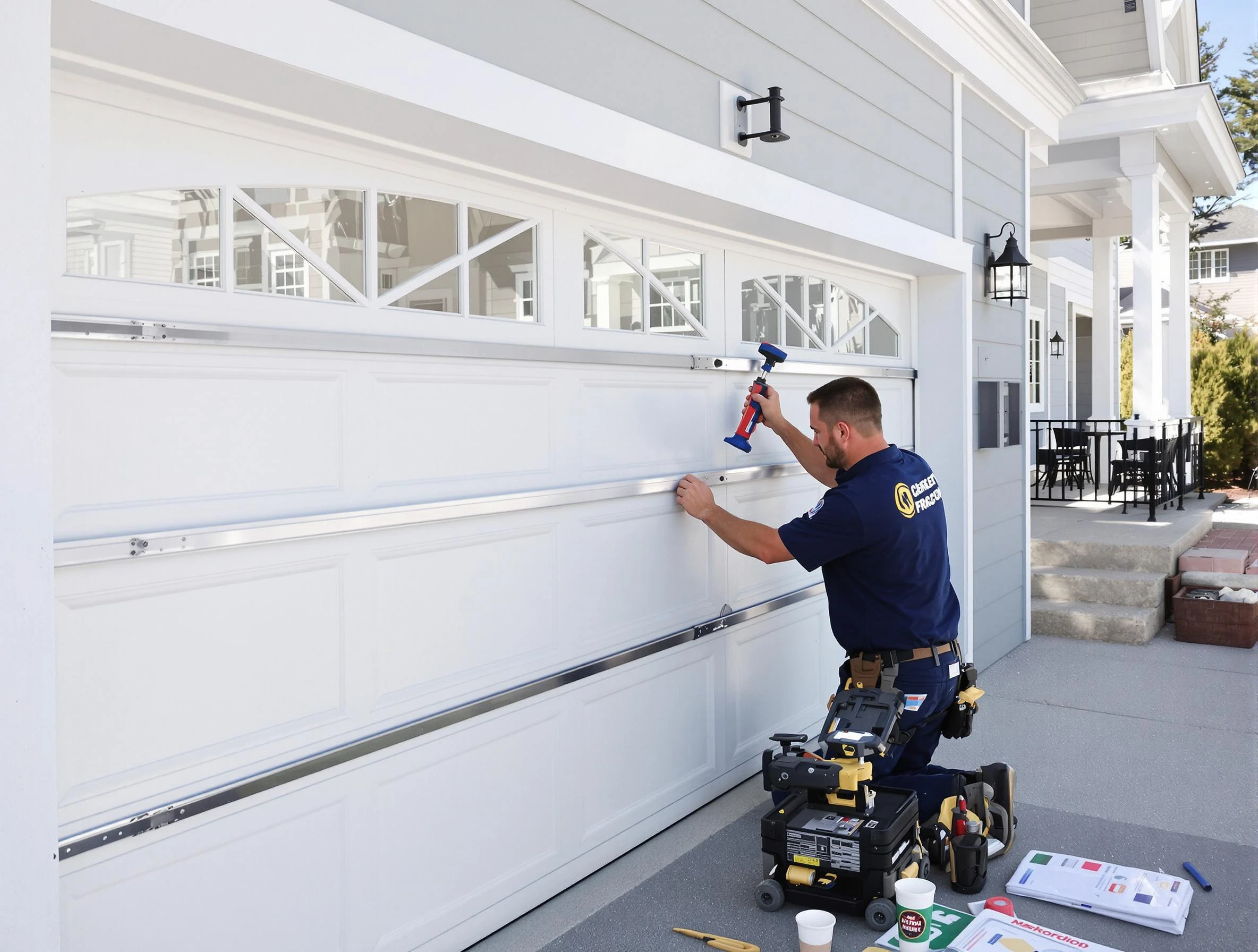 Professional garage door installation by Fair Lawn Garage Door Repair in Fair Lawn