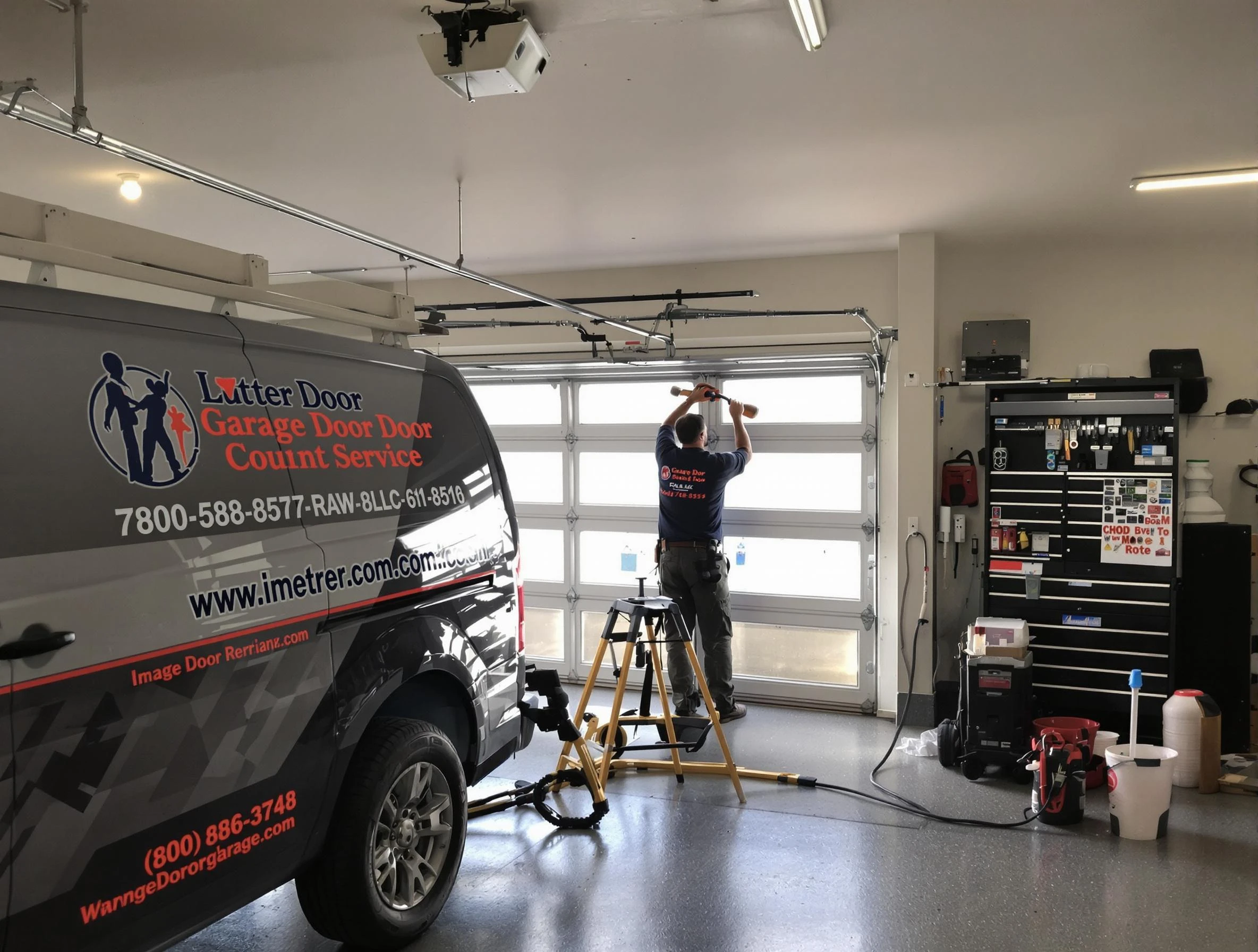 Fair Lawn Garage Door Repair rapid response team performing same-day repair in Fair Lawn